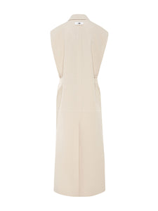 LINEN LONG VEST