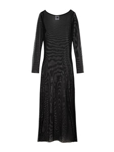 MESH BOAT DRESS