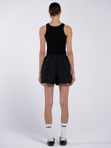 NYLON ZIPPER SHORTS