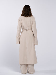 SIGNATURE NYLON PARKA - NUDE