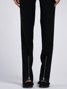 ZIPPER SUIT TROUSERS