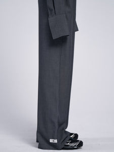 DENIM RAW TROUSERS