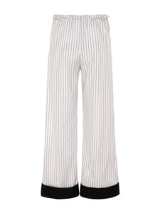 WHITE STRIPES TROUSERS