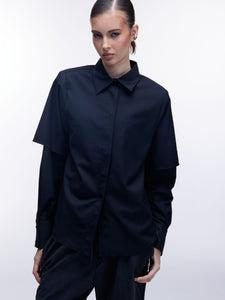 DOUBLE SLEEVE RAW SHIRT