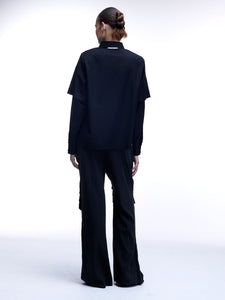 DOUBLE SLEEVE RAW SHIRT