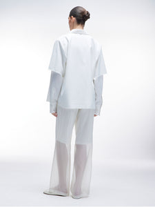 DOUBLE SLEEVE RAW SHIRT