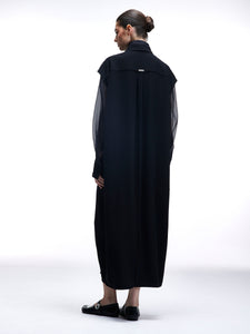 LONG SLEEVELESS SHIRT