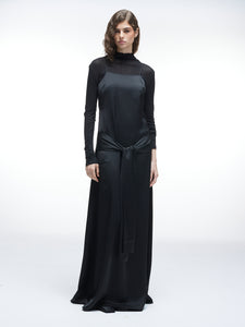 OPEN BACK LONG DRESS