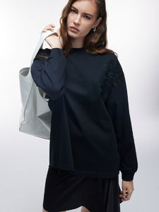 PHRASES LONG SLEEVE TEE