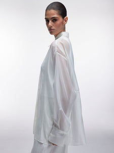 SEE ME THROUGH OVERSIZED SHIRT