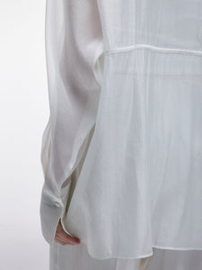 SEE ME THROUGH OVERSIZED SHIRT