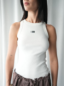 Tank top white